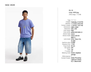 [CONP] Star Washed Crop Denim Pants