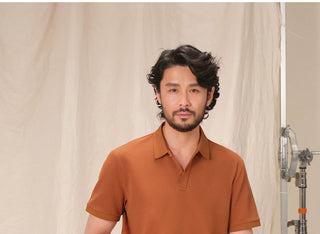 [CULTUM] Solid Color Polo Shirt