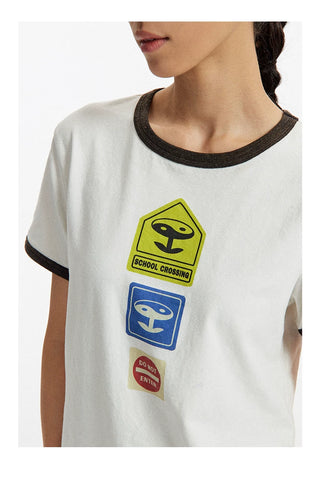 [CONP] Washed Textured T-shirt