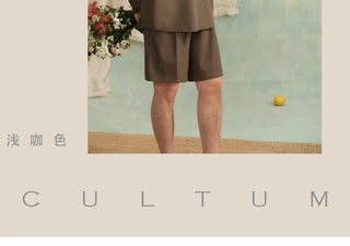 [CULTUM] Half Placket Shirt