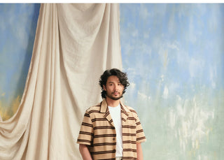 [CULTUM] Linen Drawstring Shorts