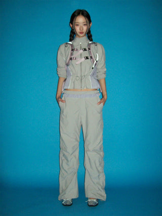 Moromoro Nylon Lightweight Jacket/Jogger