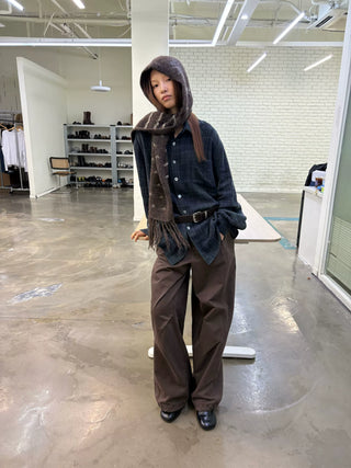 [NeverSeez] Washed Workwear Pants