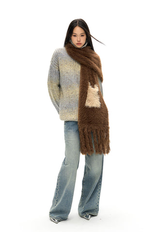 [NAWS] Gradient woolen sweater