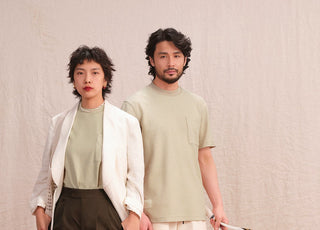 [CULTUM] Crewneck Pocket Tee