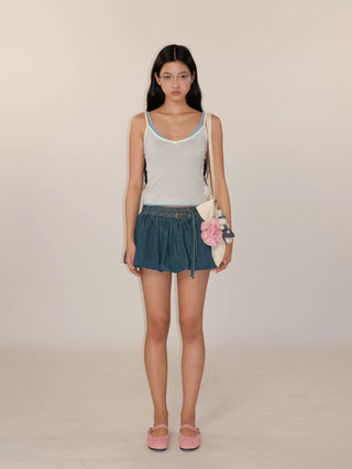 [moromoro2] Stripe Cami Top