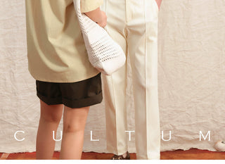[CULTUM] Seersucker Cuban Collar Shirt