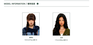 [Moromoro2] Striped Gradient Polo T-shirt