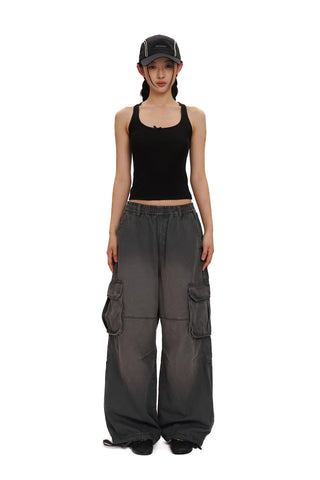 [moromoro2] Leather Ballet Flats