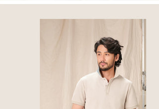 [CULTUM] Solid Color Polo Shirt