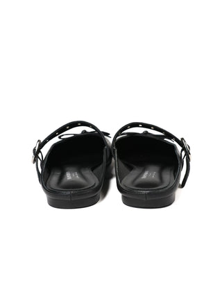 [moromoro2] Leather Ballet Flats