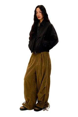 [Moromoro2] Plaid Collar Jacket