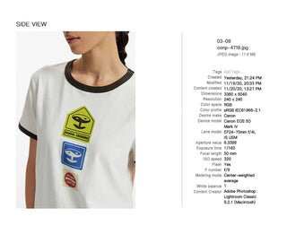 [CONP] Washed Textured T-shirt