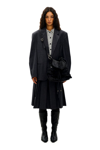 [Moromoro2] Wool Blend Collar Cardigan