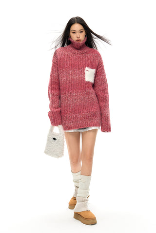 [NAWS] Gradient woolen sweater