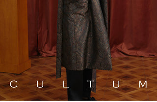 [CULTUM] Paisley Jacket Robe