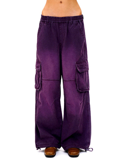 [Moromoro2] Washed Cargo Pants