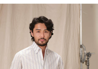 [CULTUM] Striped Easy-Care Shirt