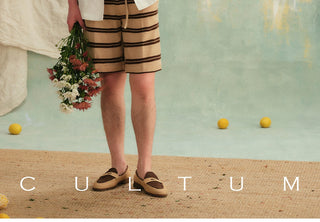 [CULTUM] Linen Cuban Collar Shirt
