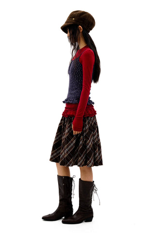 [Moromoro2] Floral Lace Hem Camisole