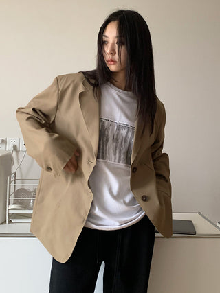 Silhouette Two-button suit jacket