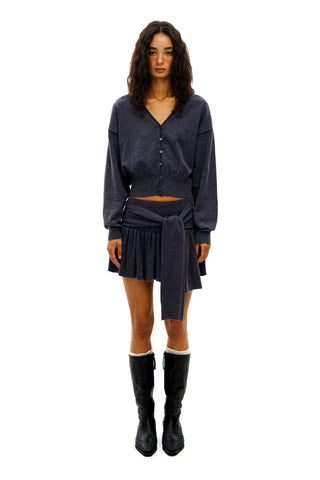 [Moromoro2] Knit Cardigan Skirt Set