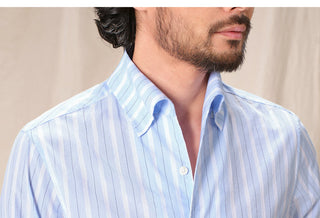 [CULTUM] Cotton Stripe Shirt