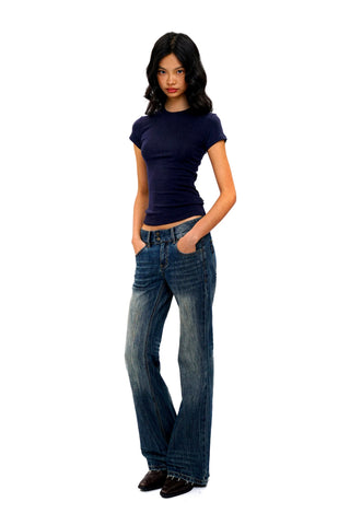 [Moromoro2] Basic Slim T-shirt