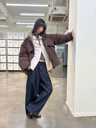 [NeverSeez] Lustrous Cotton Blend Shirt