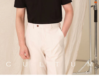 [CULTUM] Solid Color Polo Shirt