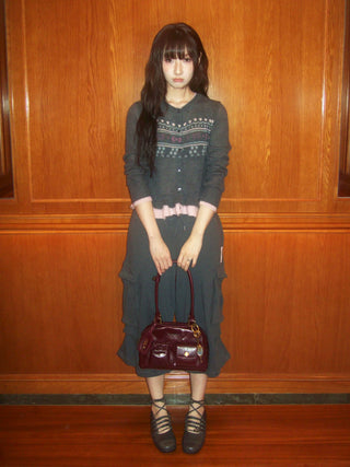 [Moromoro2] Leather Ballet Flats