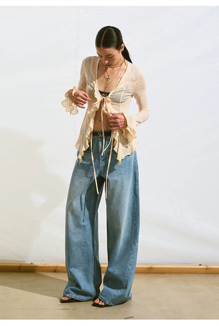[NOTAWEAR] Summer Loose Straight-Leg Jeans