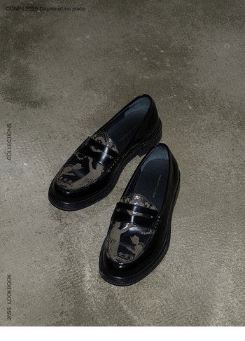 [CONP] Crowned Laser Engraved Loafers