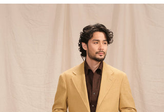 [CULTUM] Linen Single-Breasted Suit