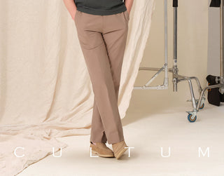 [CULTUM] Solid Color Polo Shirt