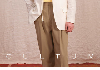 [CULTUM] Lightweight Shawl Lapel Blazer
