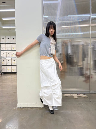 [NeverSeez] Colorblock Knit Cardigan