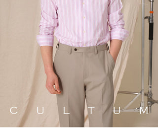 [CULTUM] Cotton Stripe Shirt
