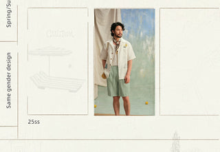 [CULTUM] Linen Cuban Collar Shirt