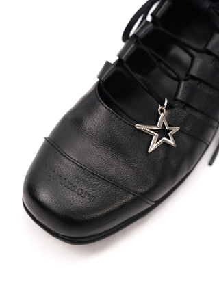 [Moromoro2] Leather Ballet Flats