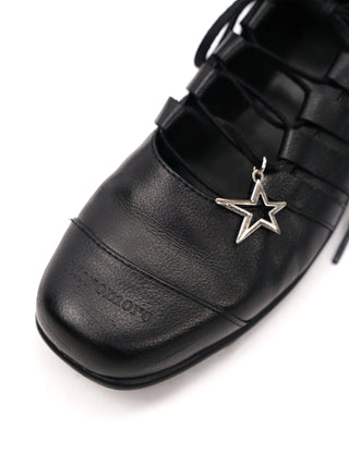 [Moromoro2] Leather Ballet Flats