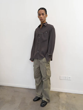 [NeverSeez] Double Pocket Shirt