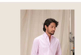 [CULTUM] Cotton Stripe Shirt