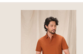 [CULTUM] Solid Color Polo Shirt
