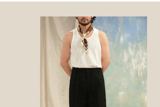 [CULTUM] Linen Drawstring Shorts