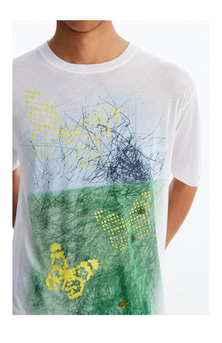 [CONP] Textured Graphics T-shirt