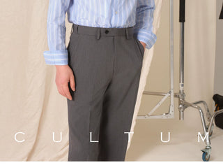 [CULTUM] Cotton Stripe Shirt