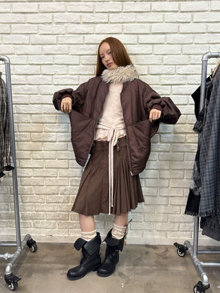 [NeverSeez] Mohair Blend Knit Set