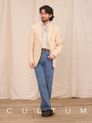 [CULTUM] Notched Lapel Suit Set