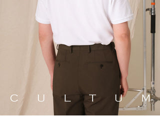 [CULTUM] Solid Color Polo Shirt